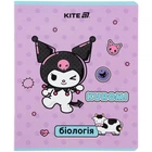 Зошит предметний Kite Kuromi 48 аркушів, клітинка, біологія HK25-240-7