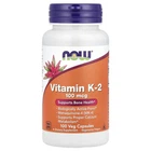 Вітамин К2 100 мкг, Vitamin K-2, Now Foods, 100 капсул