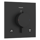 Смеситель скрытого монтажа HANSGROHE ECOSTAT COMFORT 33711670, чорний матовий