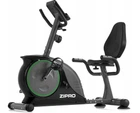 Горизонтальный велотренажер со спинкой Zipro Easy до 150 кг с электромагнитным сопротивлением