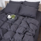 Комплект постельного белья MirSon Satin Premium 0240 Iron grey 2 x 160 x 220 см (2200001717909)