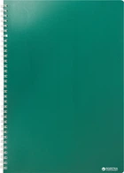 Зошит Buromax Classic А4 у клітинку 80 аркушів Зелений (BM.2446-004)