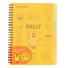 Тетрадь для записей YES А5 80 л софт-тач Line Friends Sally (765736)