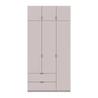 Шкаф для одежды Doros Лукас Кашемир 3ДСП 120х50х240 DRS-011653 (80737798)