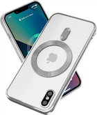 Чехол Wave Premium Metal Shining case with MagSafe (TPU) для Apple iPhone Xs 5.8" Natural Titanium