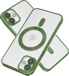 Чехол Wave Premium Metal Shining case with MagSafe (TPU) для Apple iPhone Xs 5.8" Green