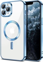 Чохол Wave Premium Metal Shining case with MagSafe (TPU) для Apple iPhone 11 Pro Max 6.5” Light Blue