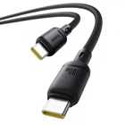 Зарядний кабель Baseus Silky Series Type-C to Type-C 100W 1m Black (P10377704113-00)
