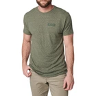 Футболка с рисунком 5.11 Tactical Triblend Legacy Short Sleeve Tee M Military Green Heather