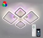 Светильник потолочный светодиодный LUMINARIA OVAL RGB 90W 5S 725/423 WHITE 220V IP20 с пультом ДУ