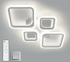 Светильник потолочный светодиодный LUMINARIA OVAL 80W 4S RC 725/423 WHITE 220V IP20 с пультом ДУ