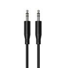 Аудіокабель BOROFONE BL26 Standard AUX audio cable 1m Black (6941991122170)