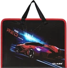 Папка-портфель на молнии Class В4 Red Car 1 отделение 600 мкм 350х255х45 мм для мальчика (5631-25C) (8591662556315)