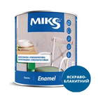 Емаль алкідна яскраво-блакитна ТМ"Miks color" 0.8 кг
