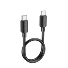 Кабель HOCO Type-C до Type-C Hyper fast charging data cable X96 |0,25m, 60W/3A| black