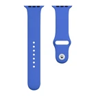 Ремінець для Apple Watch Band Silicone One-Piece Size-S 38/40/41 mm Колір 44.Shiny Blue