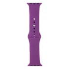 Ремінець для Apple Watch Band Silicone One-Piece Size-S 38/40/41 mm Колір 43.Grape