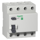 Пристрій захисновго відключення (ПЗВ) 4P 40A 30мА тип АС [EZ9R34440] EZ9 Schneider Electric