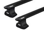 Багажник на гладкую крышу Thule Wingbar Evo Black для Hyundai Sonata (mkVIII) 2019→ (TH 7114B-7105-5229)