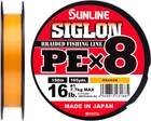 Шнур Sunline Siglon PE х8 150 м # 1.0/0.171 мм 7.7 кг Оранжевый (16580989)