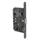 Врезной межкомнатный замок WC AGB Mediana Evolution, 96/50 мм, титан (B01102.50.F9)
