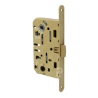 Врезной межкомнатный замок WC AGB Mediana Evolution, 96/50 мм, матовая латунь (B01102.50.23)