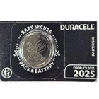 Батарейка Duracell CR2025 Lithium 3V (блистер по 1шт) (54052)