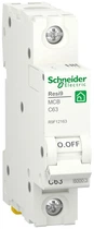 Автоматичний вимикач 1-полюсний Schneider Electric RESI9 1P 63A C 6 kAR9F12163