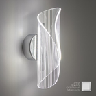 Світильник настінний світлодіодний бра LUMINARIA LUMIERA 10W 3000-6500К 950Лм I-ON/OFF CHROME/CLEAR 220V IP20