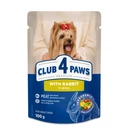 Консервований корм Club 4 Paws Adult Dog with Rabbit in gravy