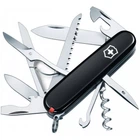 Складной нож Victorinox Huntsman патриотический для активного отдыха кемпинга и путешествий черно-красный