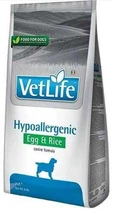 Сухой лечебный корм для собак Farmina Vet Life Hypoallergenic Egg & Rice