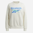 Свитшот на флисе утепленный женский Identity Big Logo Fleece Crew