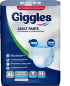 Підгузники трусики для дорослих Giggles XL 120-160 см 7 шт