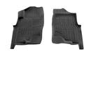 Коврики в салон Nissan Navara D40 2005-2021/Pathfinder 3 R51 2005-2010 с бортом, полиуретан, 2шт Stingray 5014222