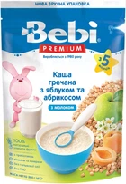 Каша молочна Bebi Гречана з яблуком та абрикосом з 5 місяців 200 г (8606019654290)