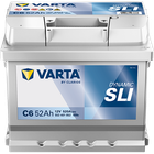 Автомобільний акумулятор Varta Silver Dynamic 52АН Ев (-/+) C6 (520EN) (552401052)