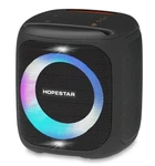 Беспроводная Bluetooth-колонка Hopestar Party 100 с LED-подсветкой черная