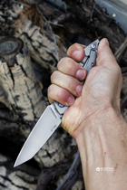 Карманный нож Ruike P831-SF Серый - изображение 4