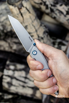 Карманный нож Ruike P831-SF Серый - изображение 5