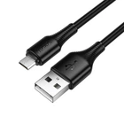 Кабель синхронизации HOCO X120 MicroUSB USB-A 1 м 2.4A черный
