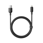 Кабель Baseus Silky USB - Lightning (1m) P10377702113-00 чорний