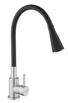 Смеситель кухонный Kroner KRP Edelstahl Klassisch ESG031BLK