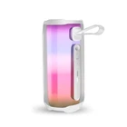 Портативна колонка 8 Вт з підсвічуванням та USB Білий PULSE5W