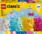 Конструктор LEGO Classic Чарівна прозора коробка 340 деталей (11040)