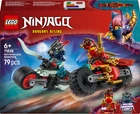 Конструктор LEGO Ninjago Швидкісні перегони Кая на мотоциклі 79 деталей (71838)