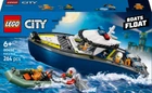 Конструктор LEGO City Преследование на полицейском катере 264 детали (60456)