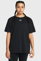 Футболка женская Under Armour Campus Oversize XS Черный 1387193-001