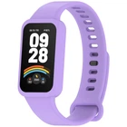 Силиконовый ремешок для фитнес браслетов Xiaomi Smart Band 9 Active Redmi Smart Band 3, Silicone, Lilac, с удобной застёжкой, на фитнес трекер и смарт часы, ArmorStandart (ARM85583)
