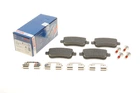 Комплект гальмівних колодок RENAULT MEGANE, RENAULT CLIO, RENAULT CAPTUR, BOSCH (0986494384)